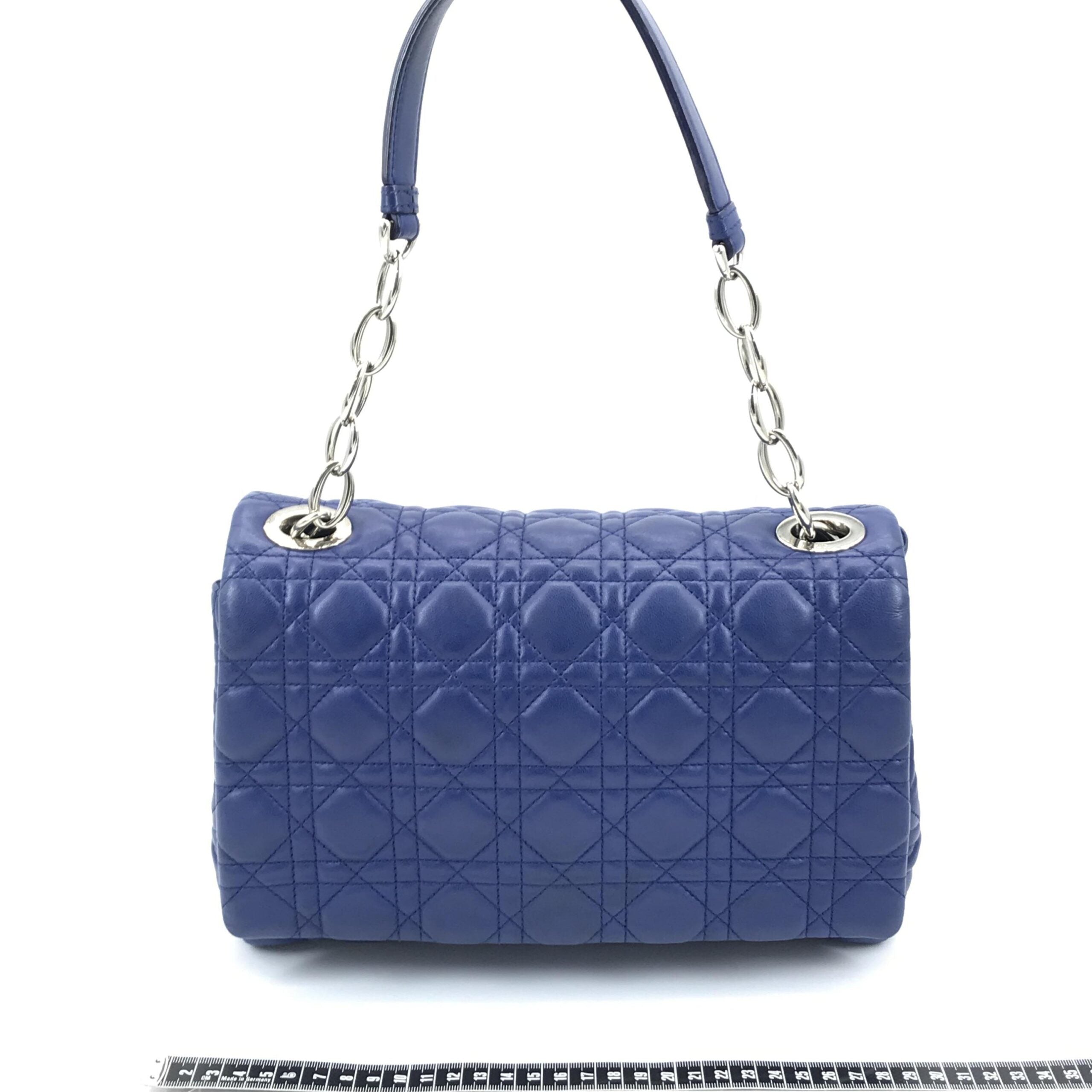 Christian Dior Quilted Lambskin Cannage Chain Shoulder Bag