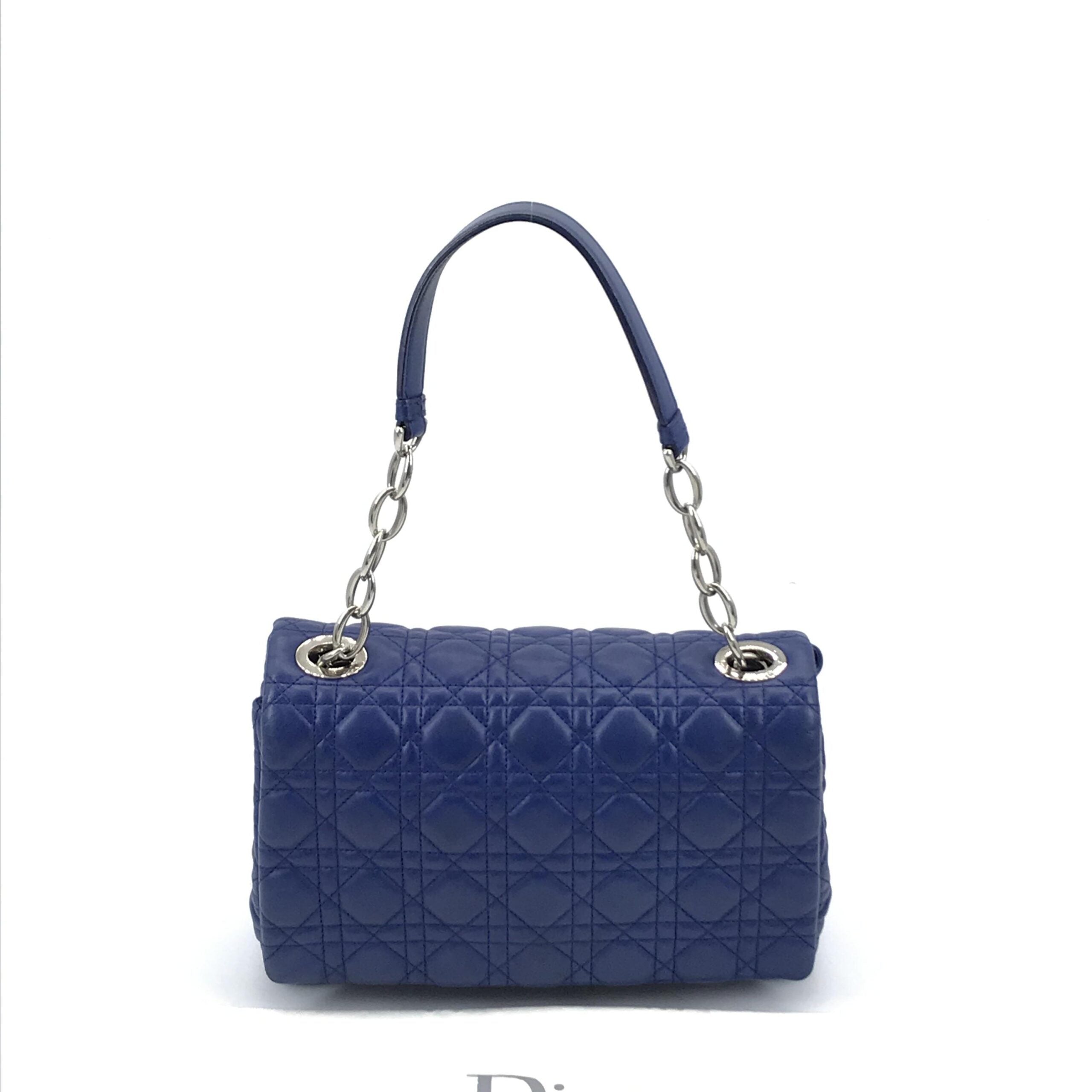 Christian Dior Quilted Lambskin Cannage Chain Shoulder Bag
