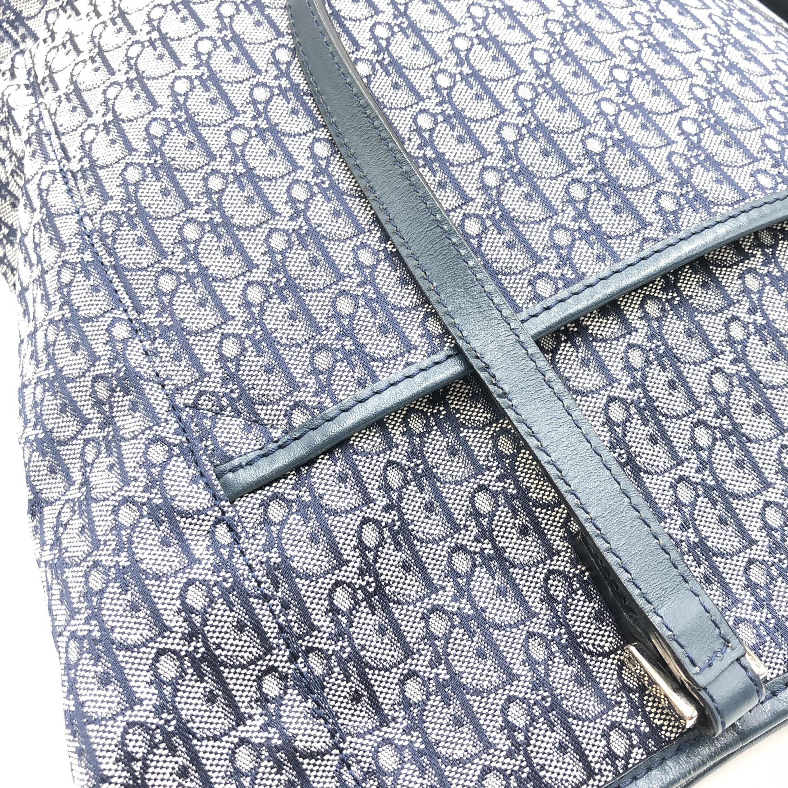 Christian Dior Diorissimo Trotter Canvas Tote Bag