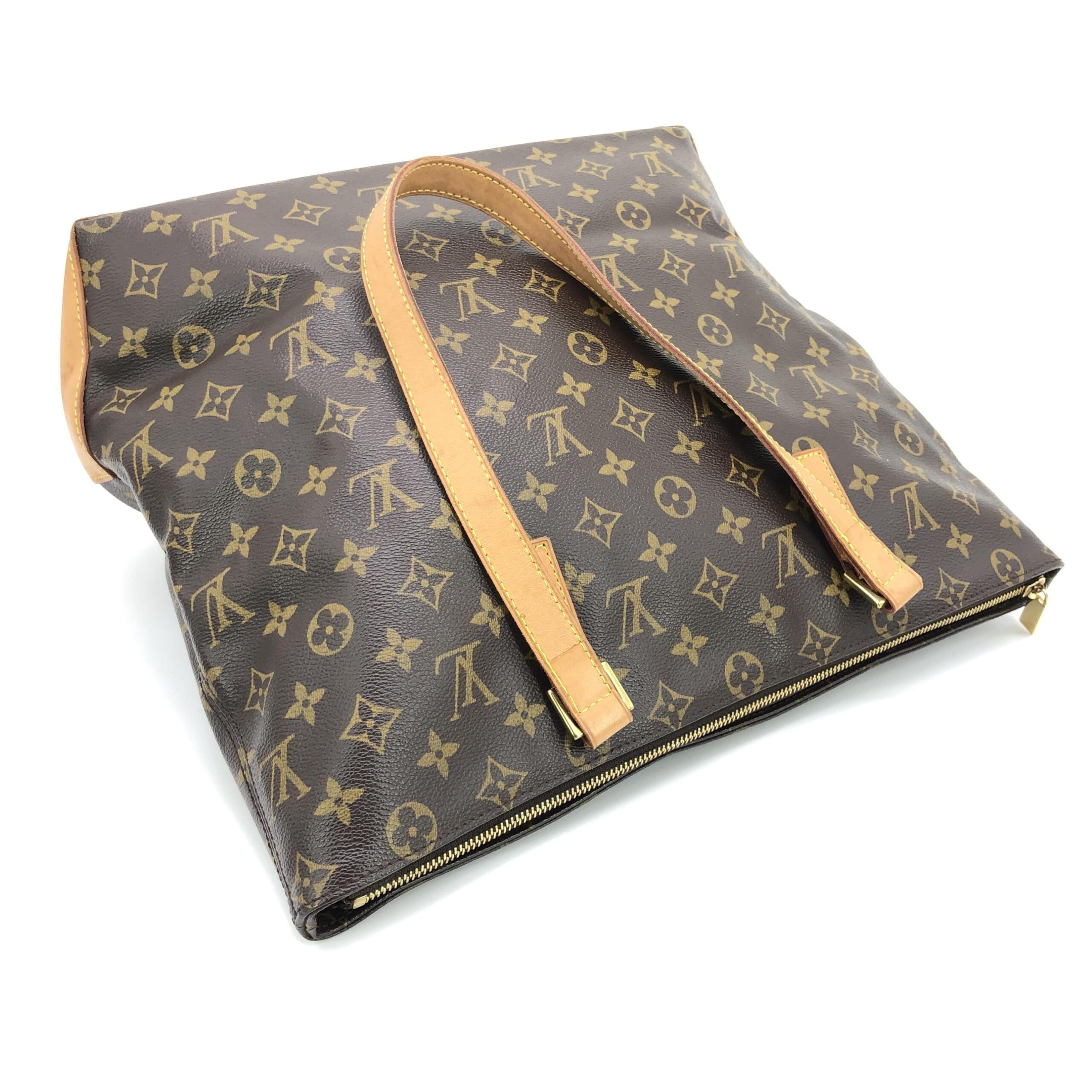 Louis Vuitton Monogram Cabas Mezzo Tote Handbag