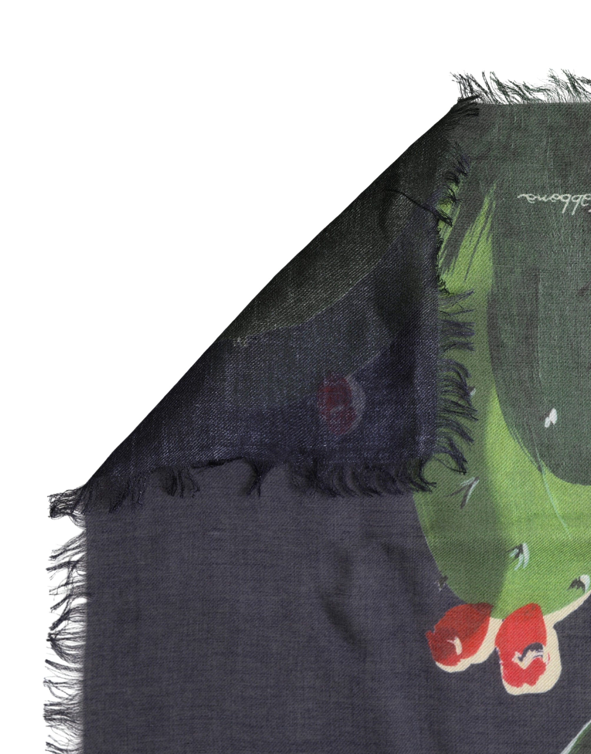 Dolce & Gabbana Multicolor Taormina Modal Shawl - Artisanal Luxury