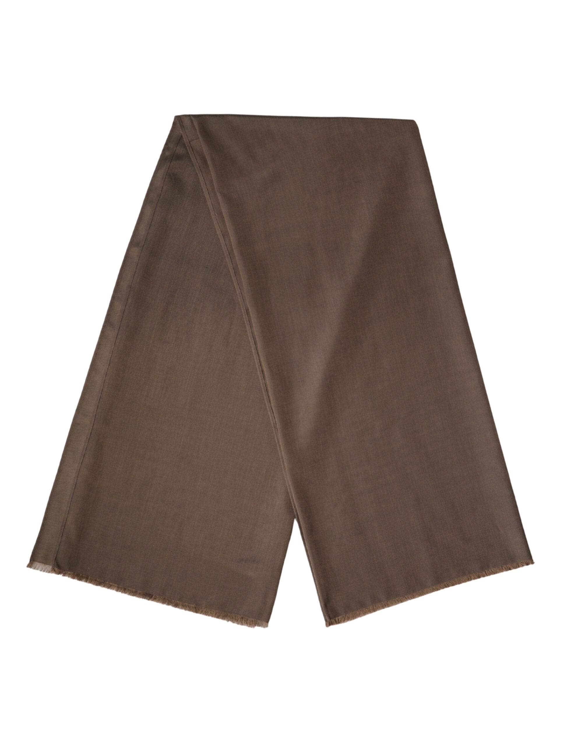Dolce & Gabbana Brown Polyester Neck Warmer Shawl - Couture