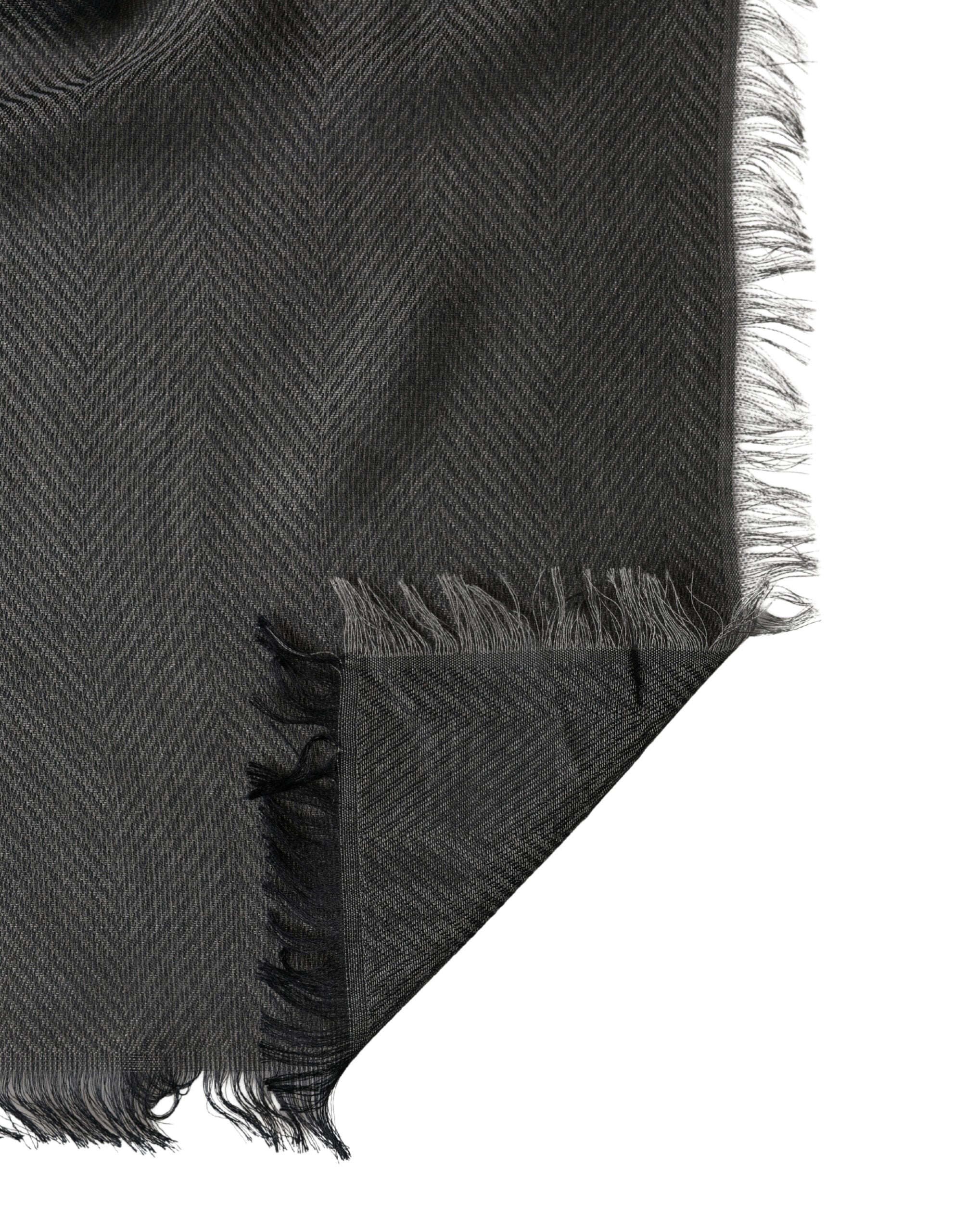Dolce & Gabbana Black Modal Warmer Shawl - Timeless Luxury