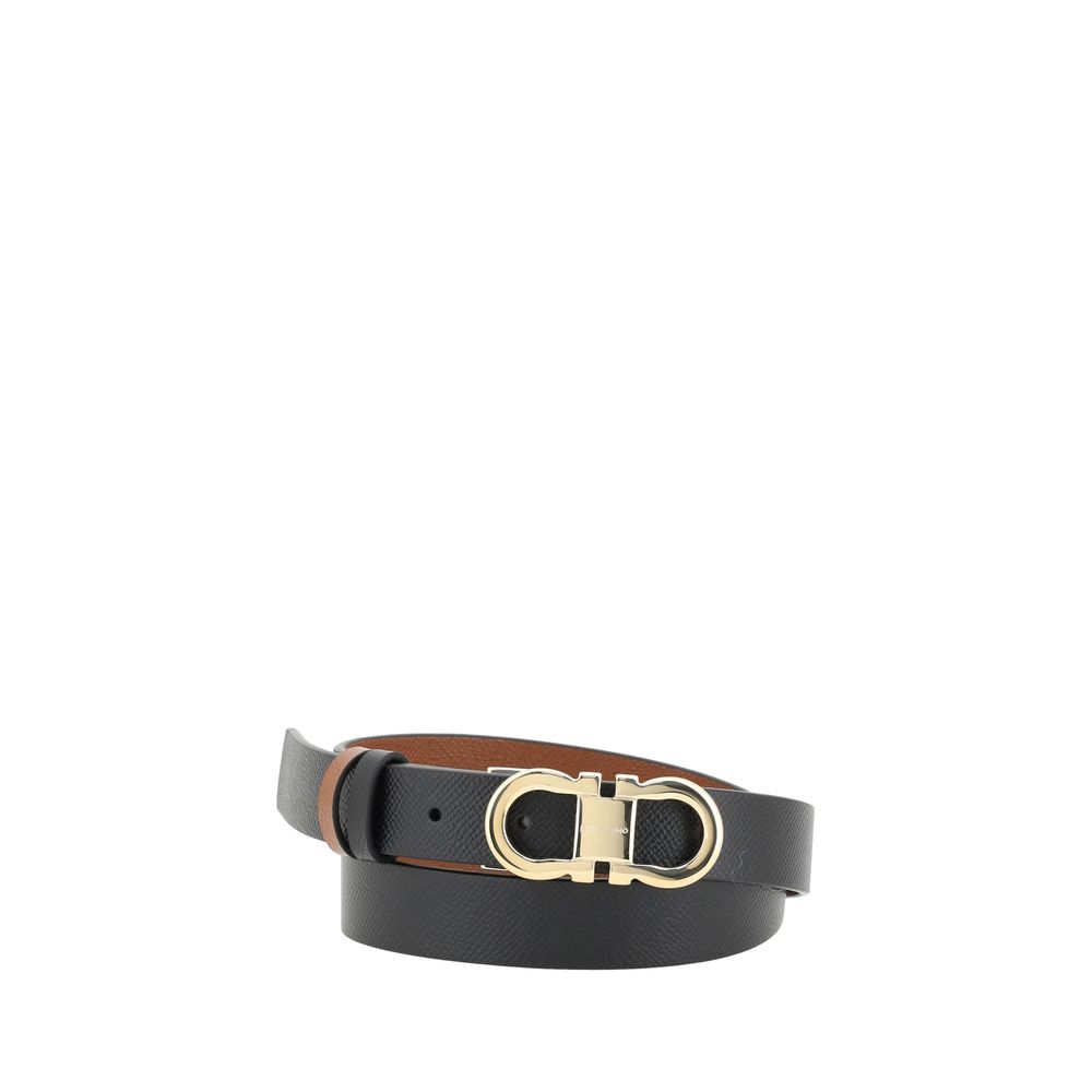 Discover the Ferragamo Multicolor Calf Leather Bos Taurus Belt, a masterpiece of craftsmanship that elevates your style with timeless elegance and luxurious versatility.