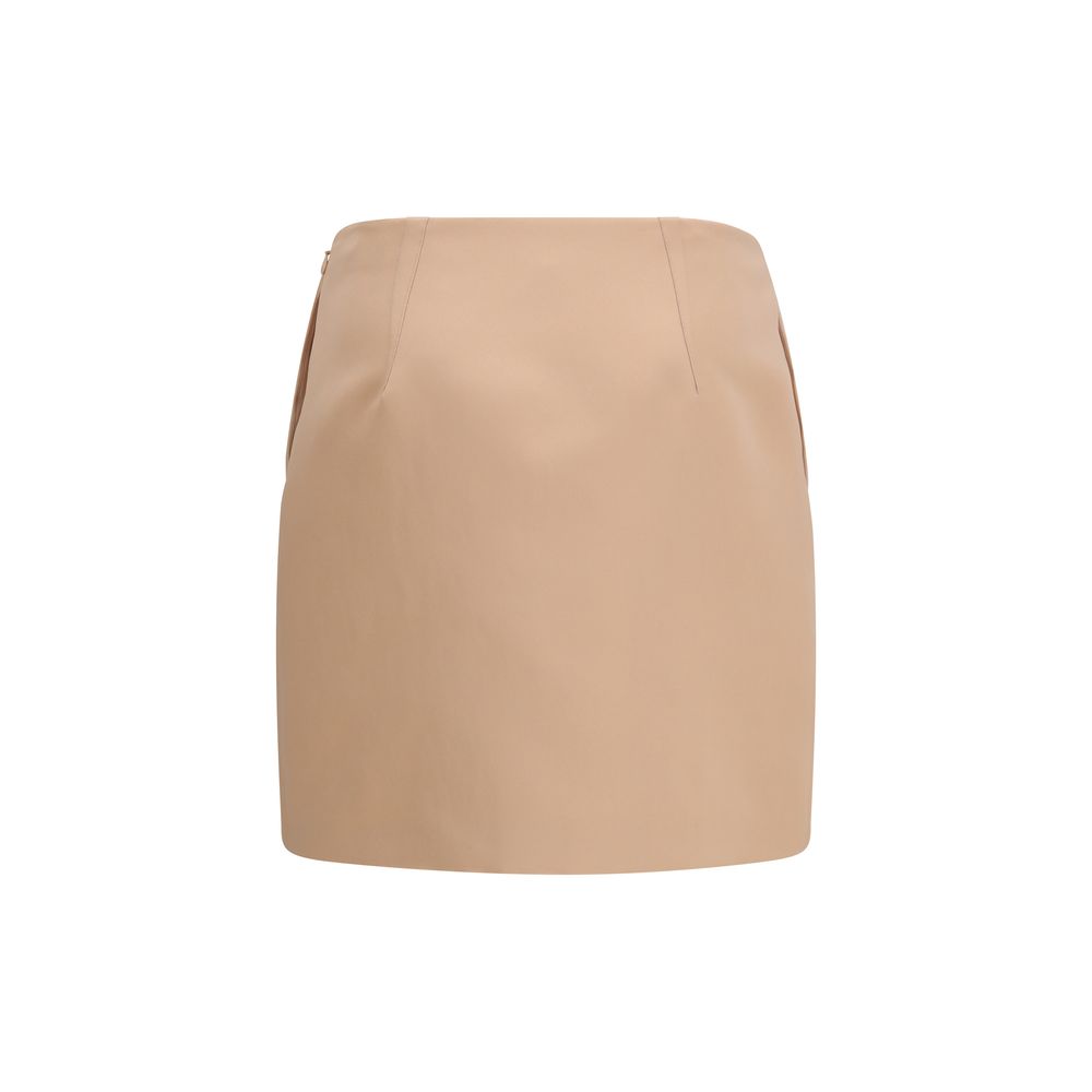 Chloé Multicolor Polyester Mini Skirt – Artisanal Couture Elegance