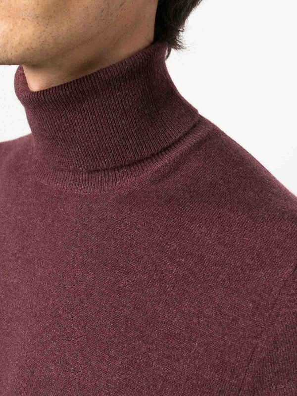 Brunello Cucinelli Bordeaux Cashmere Cashmere Sweater