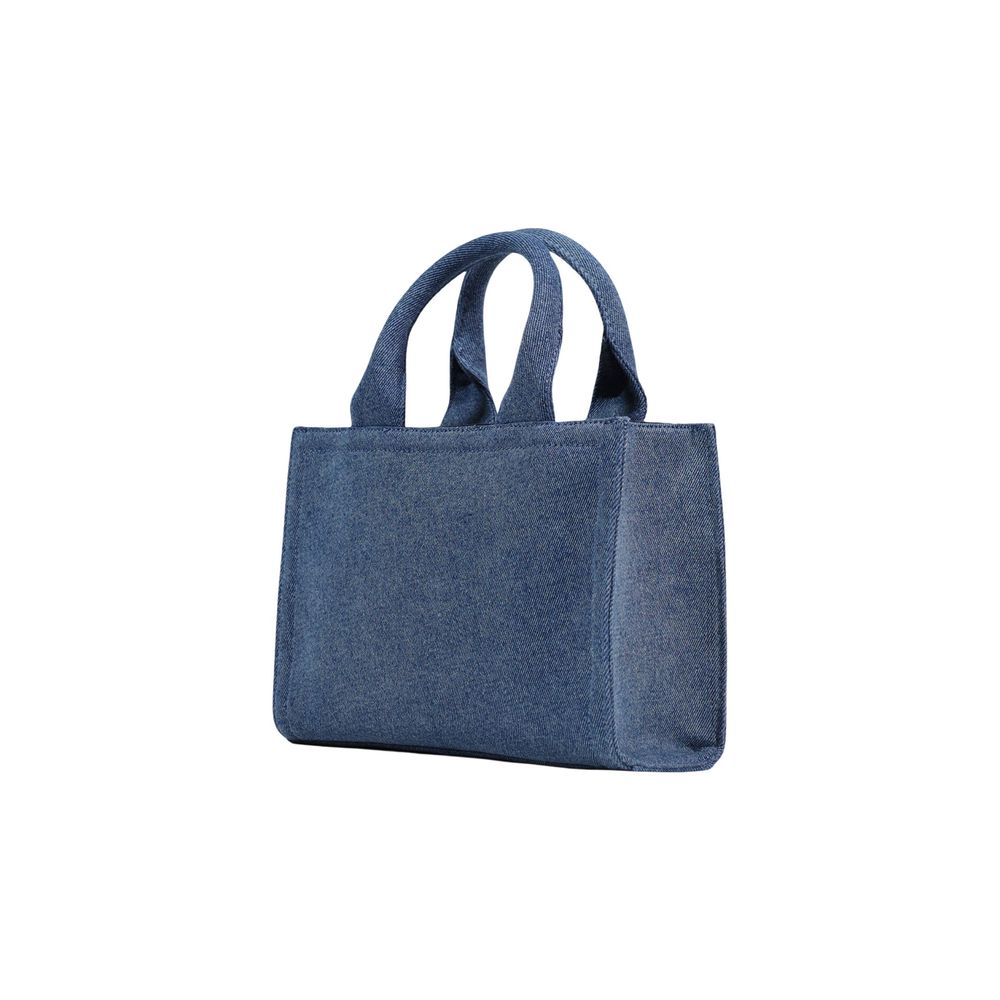 Discover the Love Moschino Blue Cotton Handbag, a masterpiece of elegance and versatility, crafted from premium materials for those who embrace refined luxury.