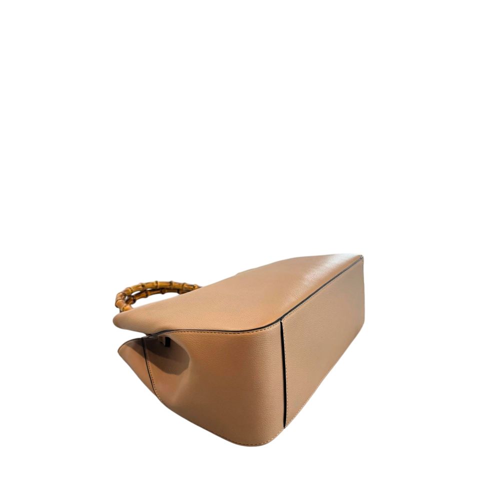 Twinset Brown PU Women Handbag