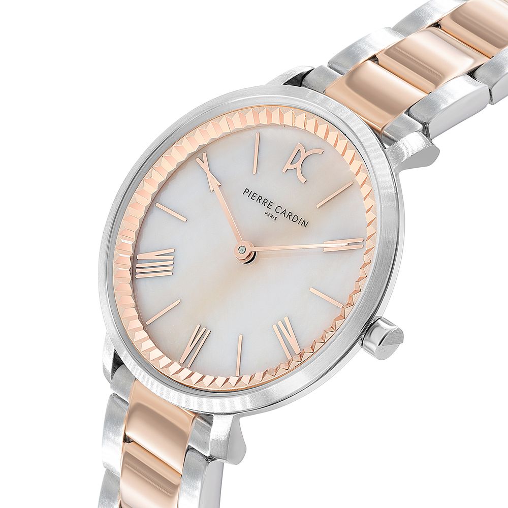 Discover the Pierre Cardin Multicolor Stainless Steel Dress Watch, a timeless blend of elegance and artistry, perfect for those who embody luxury and sophistication.