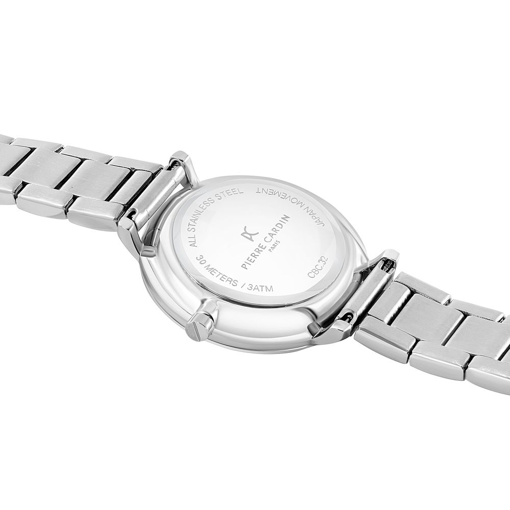 Discover the Pierre Cardin Multicolor Stainless Steel Dress Watch, a timeless blend of elegance and precision, perfect for those who embody luxury and sophistication.