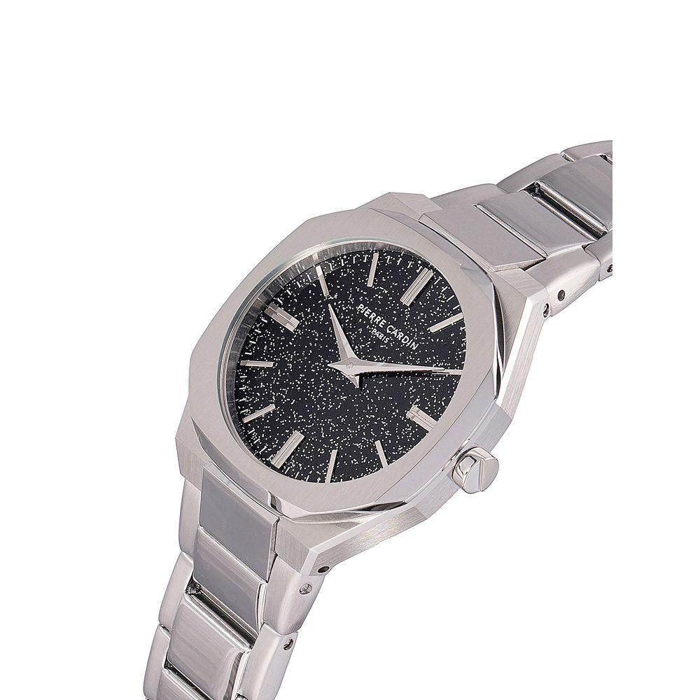 Discover the Pierre Cardin Gray Stainless Steel Dress Watch, a timeless blend of elegance and precision, perfect for those who appreciate luxury and sophistication.