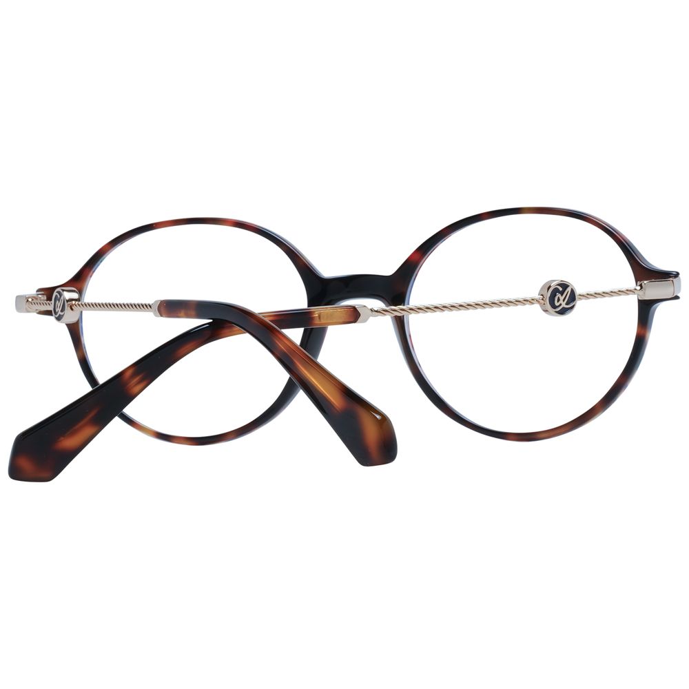 Christian Lacroix Brown Acetate Glasses - Designer Couture Elegance
