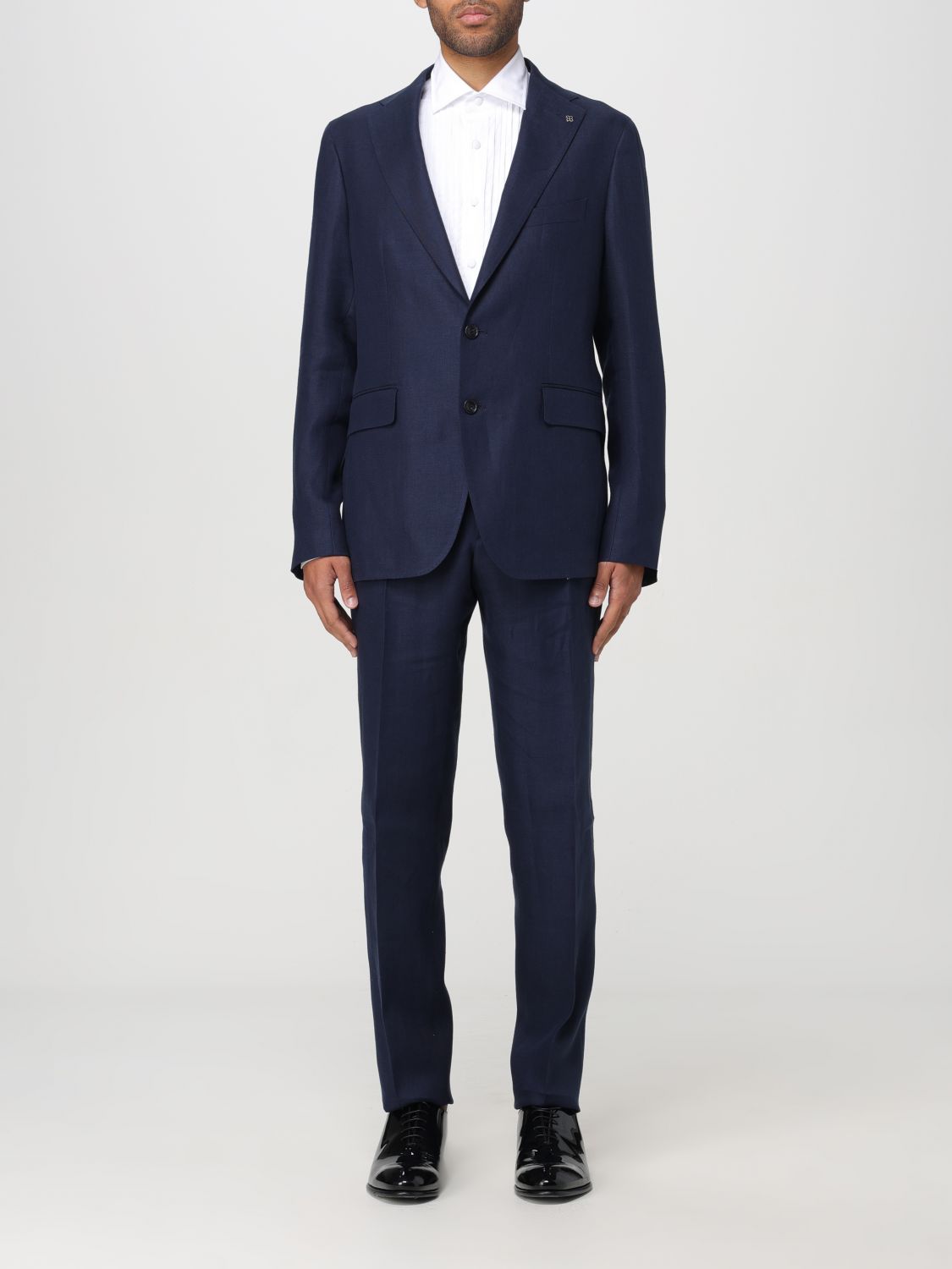 Elevate your presence with the Tagliatore Multicolor Wool Two-Piece Suit, a luxurious blend of exquisite craftsmanship and sophisticated style for the discerning individual.