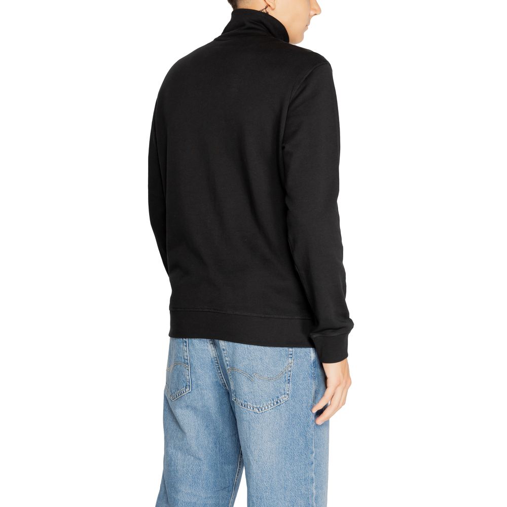 Hugo Boss Black Cotton Sweatshirt - Timeless Designer Elegance