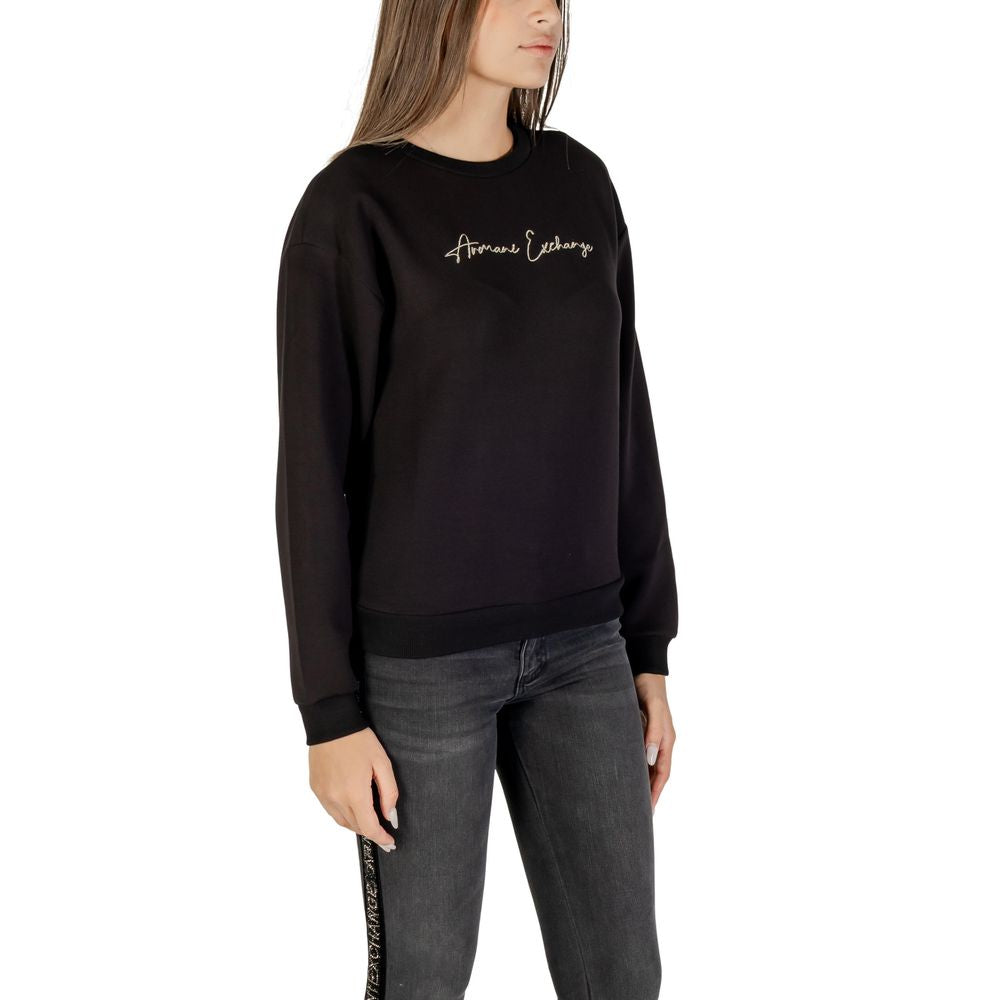 Elevate your wardrobe with the Armani Exchange Bicolor Viscose Sweatshirt, a luxurious blend of comfort and style, perfect for the modern connoisseur.