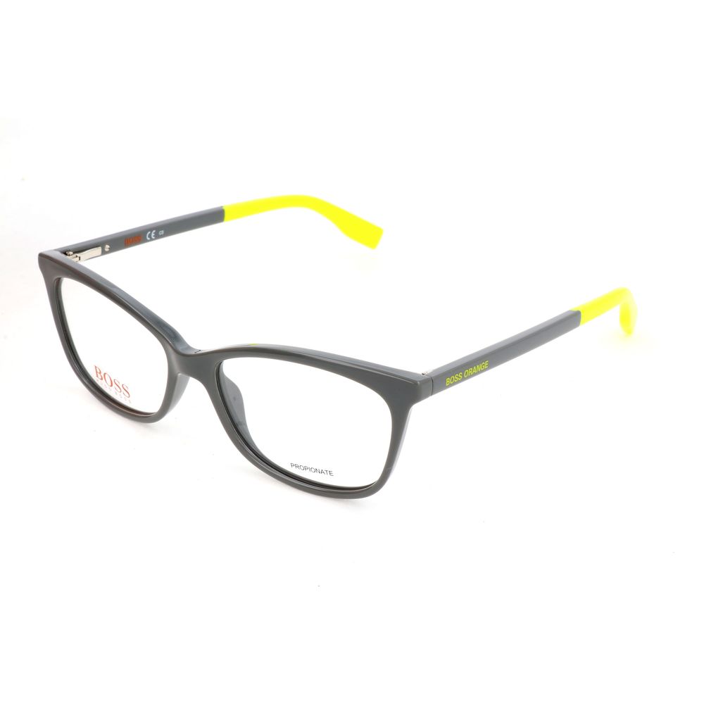 Hugo Boss Gray Injected Glasses - Luxurious Designer Eyewear