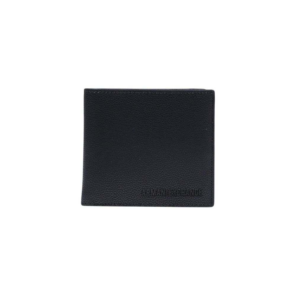 Armani Exchange Black Polyester Wallet - Timeless Luxury Accessory