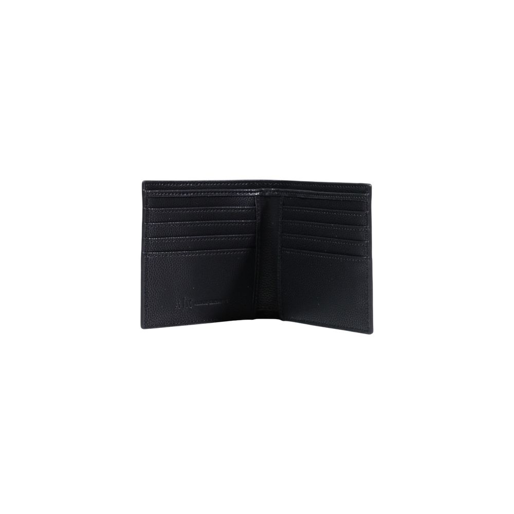 Armani Exchange Black Polyester Wallet - Timeless Luxury Accessory