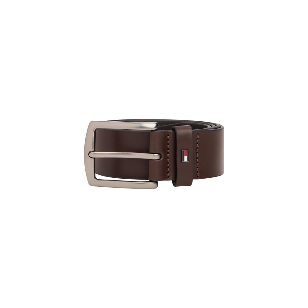 Tommy Hilfiger Brown Leather Regular Belt