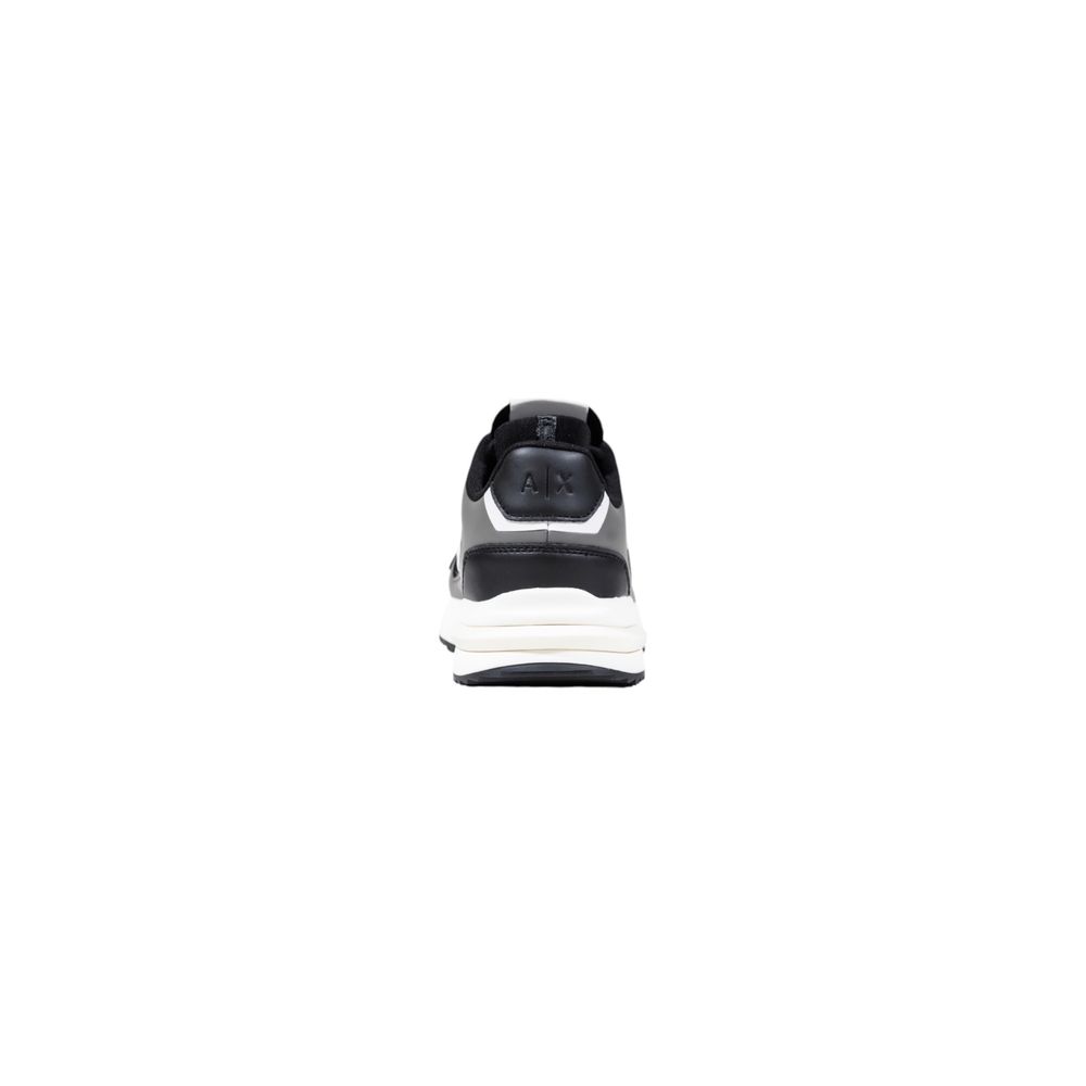 Elevate your style with Armani Exchange Bicolor Polyester Athletic Sneakers, where luxurious craftsmanship meets urban sophistication for effortless elegance.