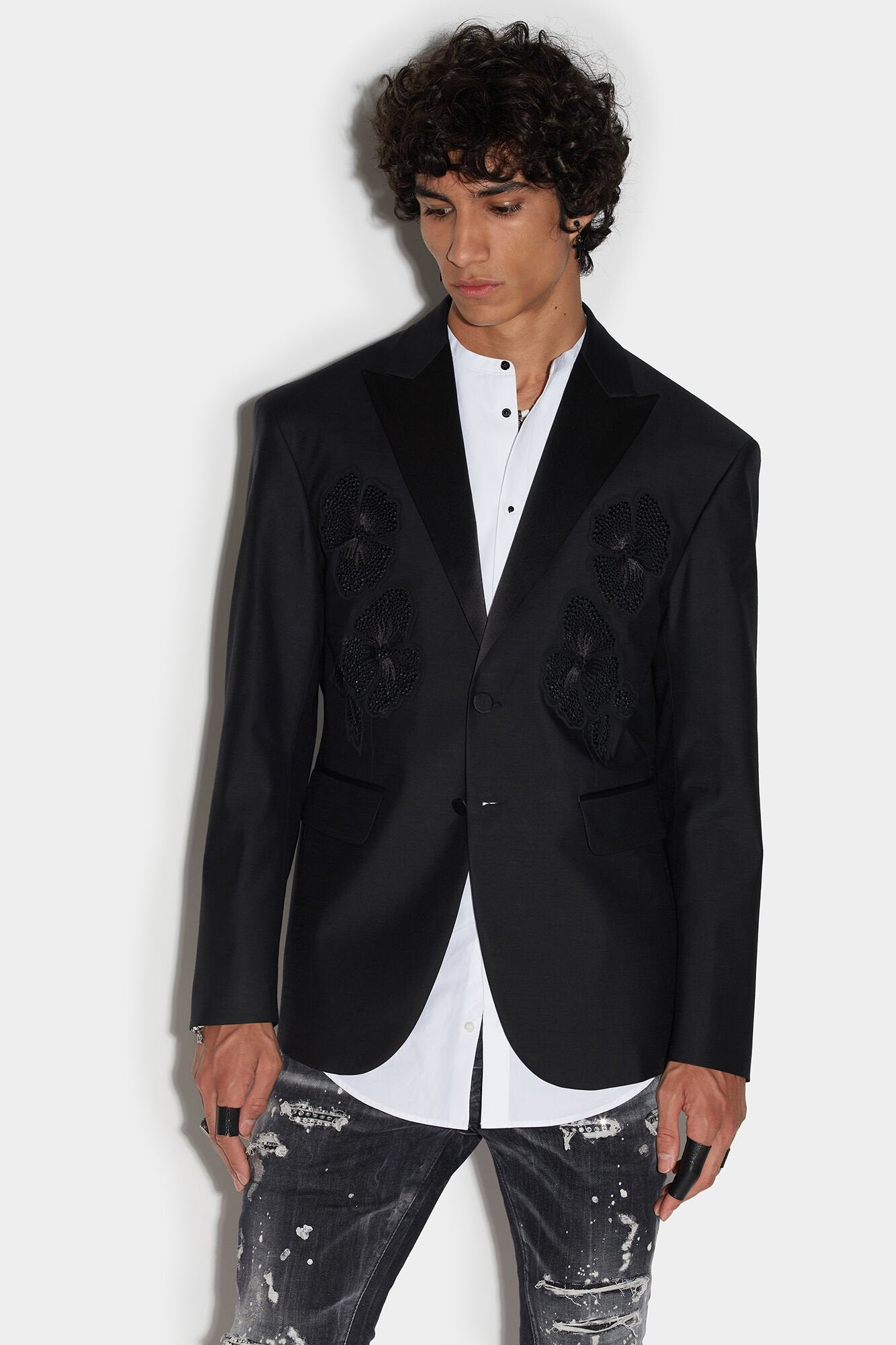 Dsquared² Black Fibres Blazer