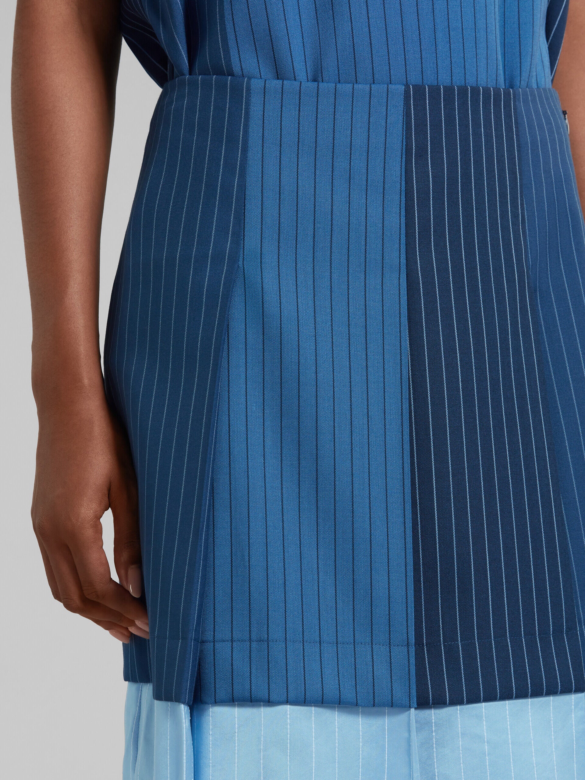 Marni Blue Fibres Skirt