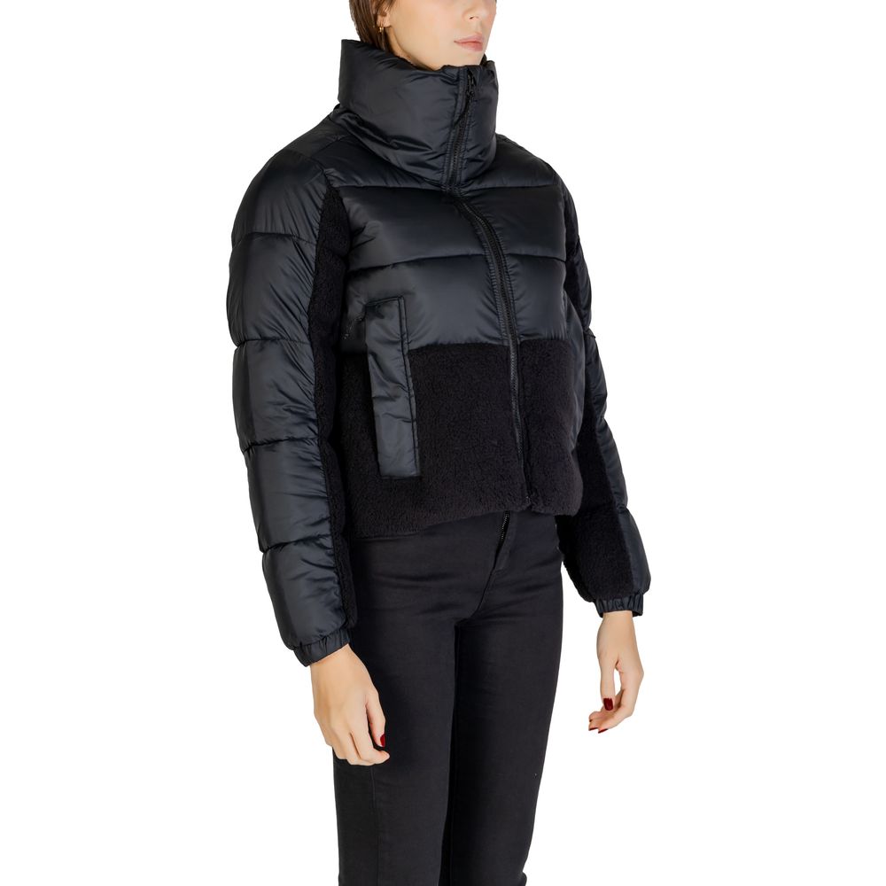 Columbia Black Polyester Full-Length Jacket