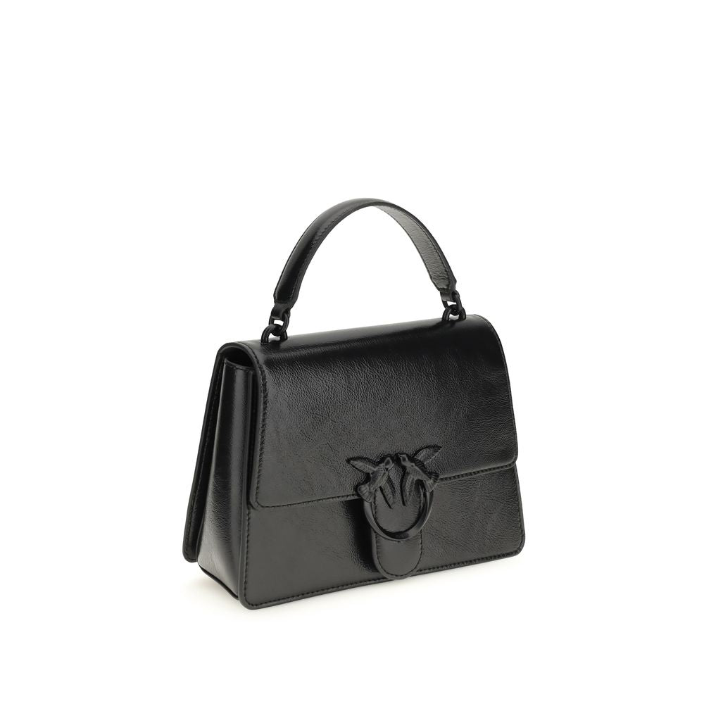 Discover the PINKO Black Lamb Ovis Aries Aries Handbag, a luxurious blend of exquisite craftsmanship and timeless elegance, perfect for the discerning individual.
