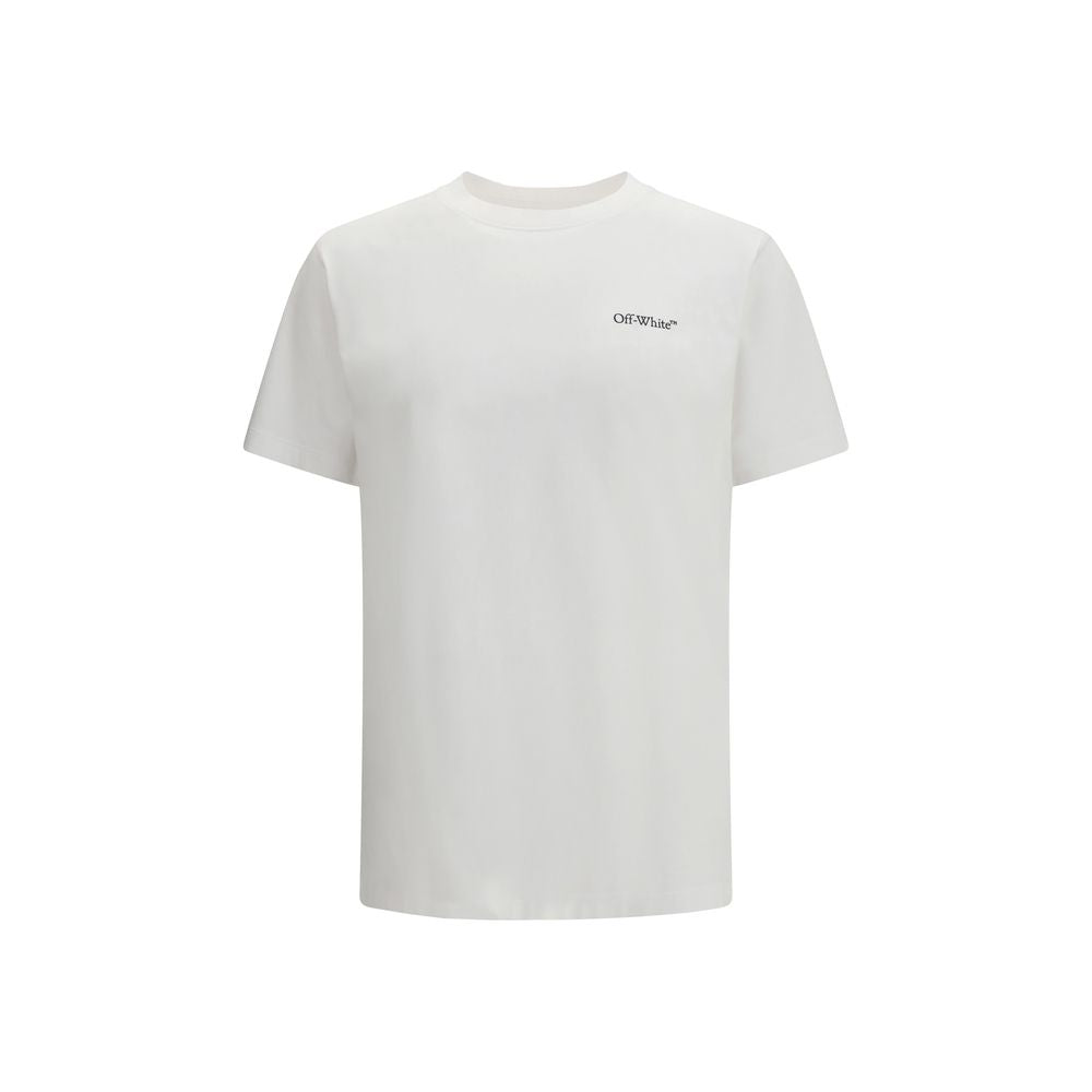Elevate your wardrobe with the Off-White White Cotton T-Shirt, a seamless blend of luxury and modern sophistication, perfect for the discerning individual.