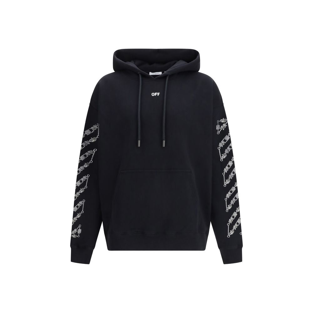 Elevate your style with the Off-White Black Cotton Sweatshirt from the SS26 collection, a luxurious blend of comfort and urban elegance crafted for the discerning individual.