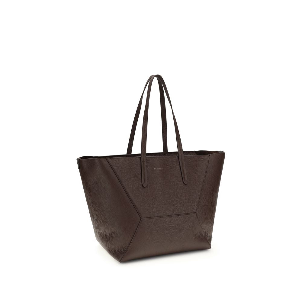 Brunello Cucinelli Bos Taurus Shoulder Bag - Artisanal Luxury