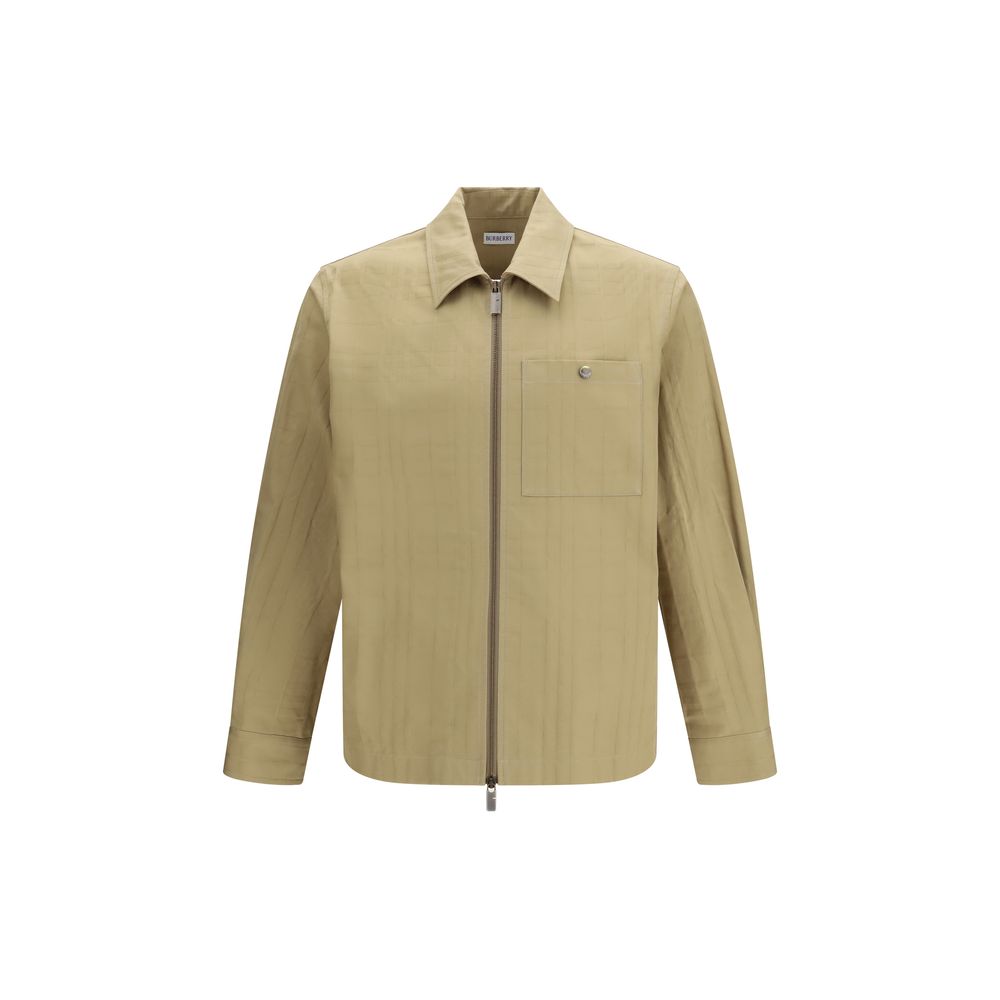 Burberry Check Cotton Zip Shirt Jacket – Artisanal Luxury Fashion
