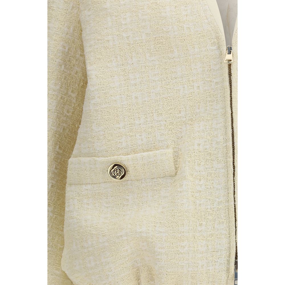 Gucci Beige Cotton Shell Jacket - Artisanal Luxury Redefined