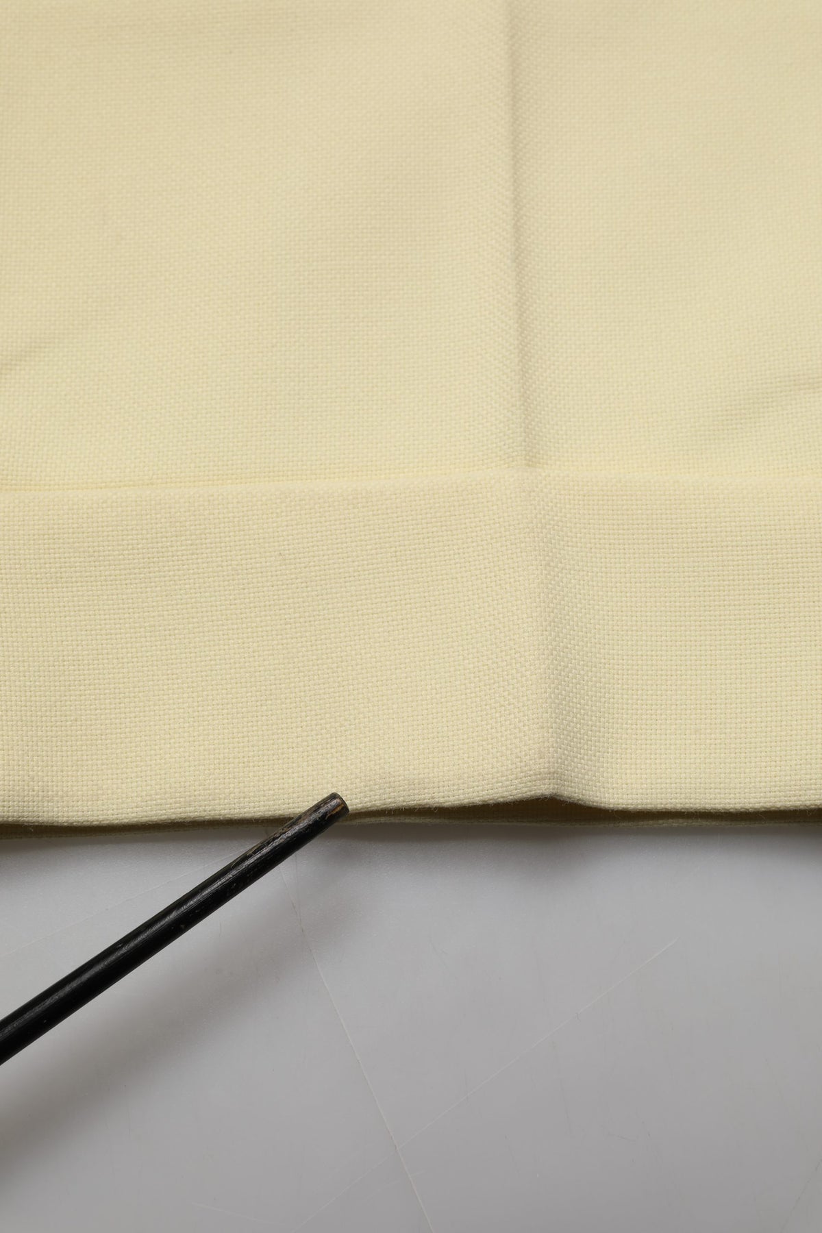 Ganni Yellow High Waisted Straight Pleated Trousers for Elegance