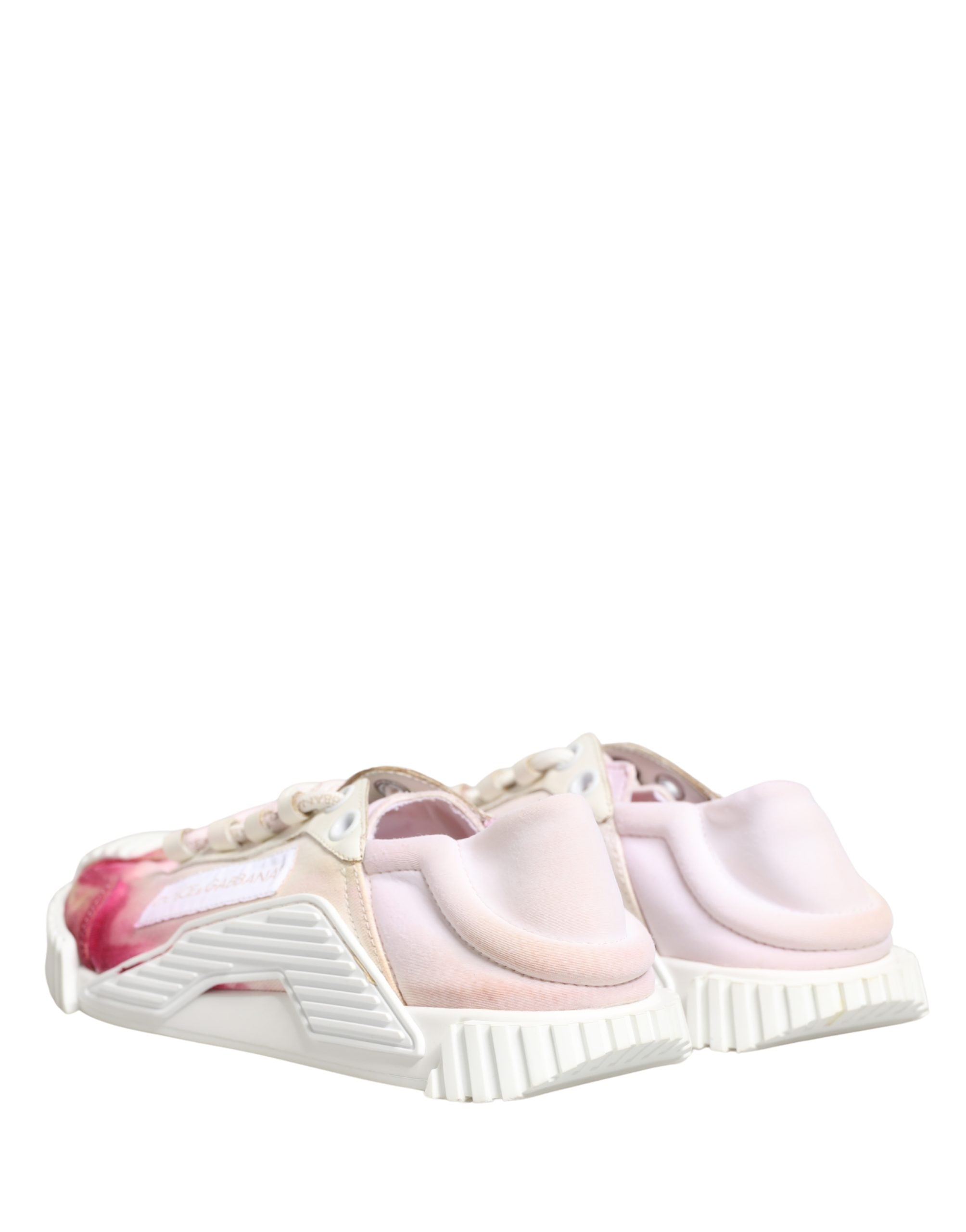 Dolce & Gabbana White NS1 Lace Up Low Top Sneakers Shoes