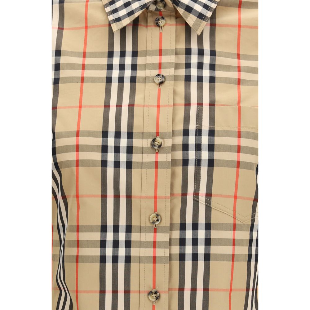 Burberry Multicolor Cotton Pattern Shirt - Designer Artistry