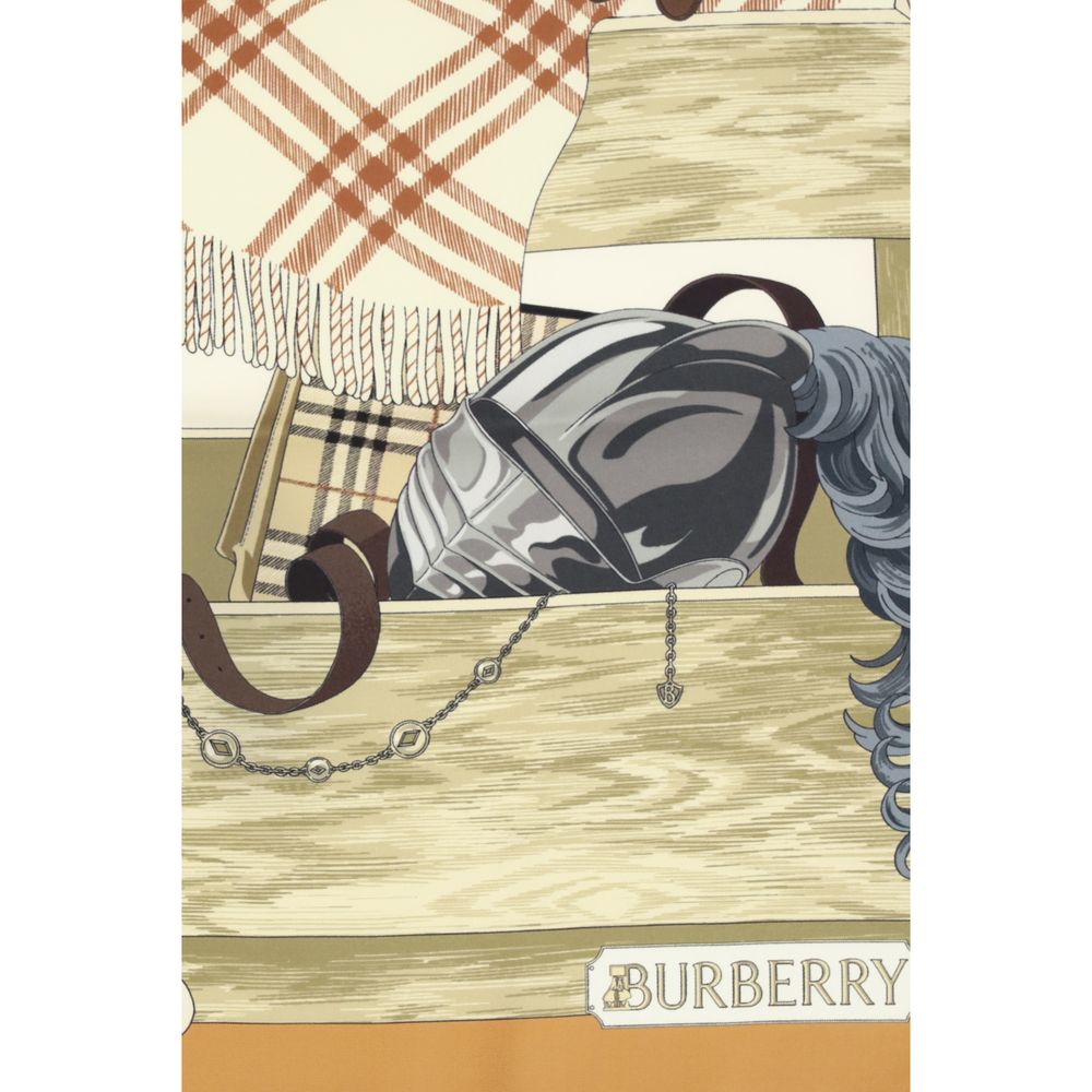 Burberry Multicolor Silk Scarf - Artisanal Luxury Accessory