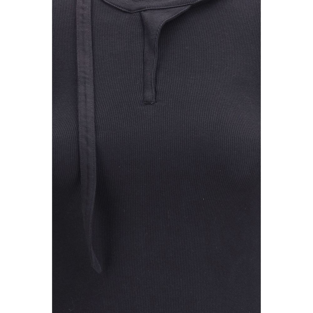 Diesel T Iara Ls Black Cotton Top - Artisanal Luxury Fashion
