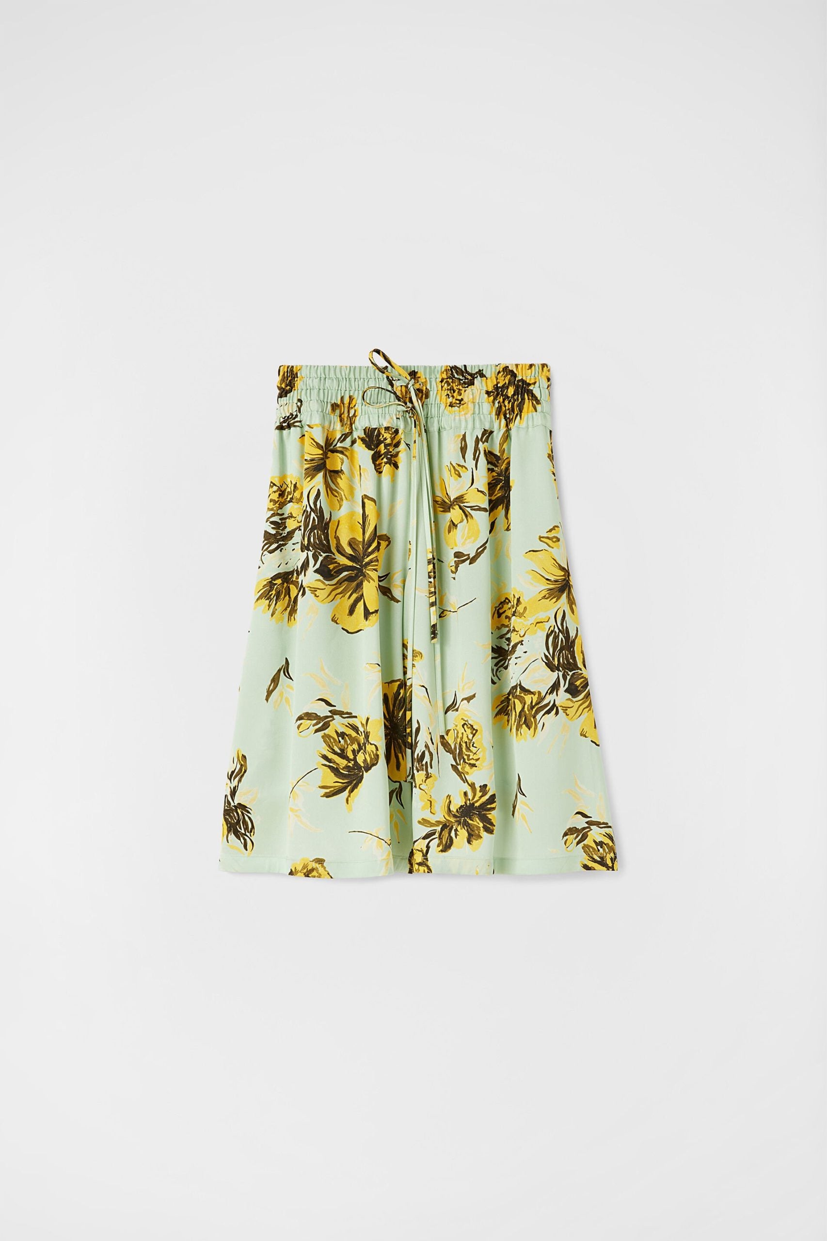 Jil Sander Green Fibres Long Skirt