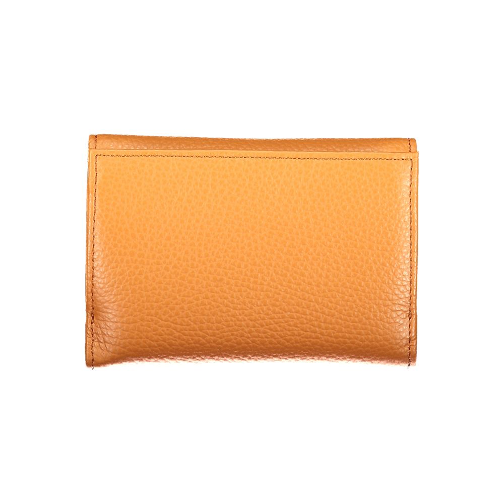 Coccinelle Arancione Pelle Wallet - Artisanal Luxury Accessory