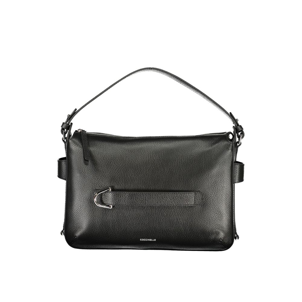 Coccinelle Nero Pelle Handbag - Designer Artisanal Luxury