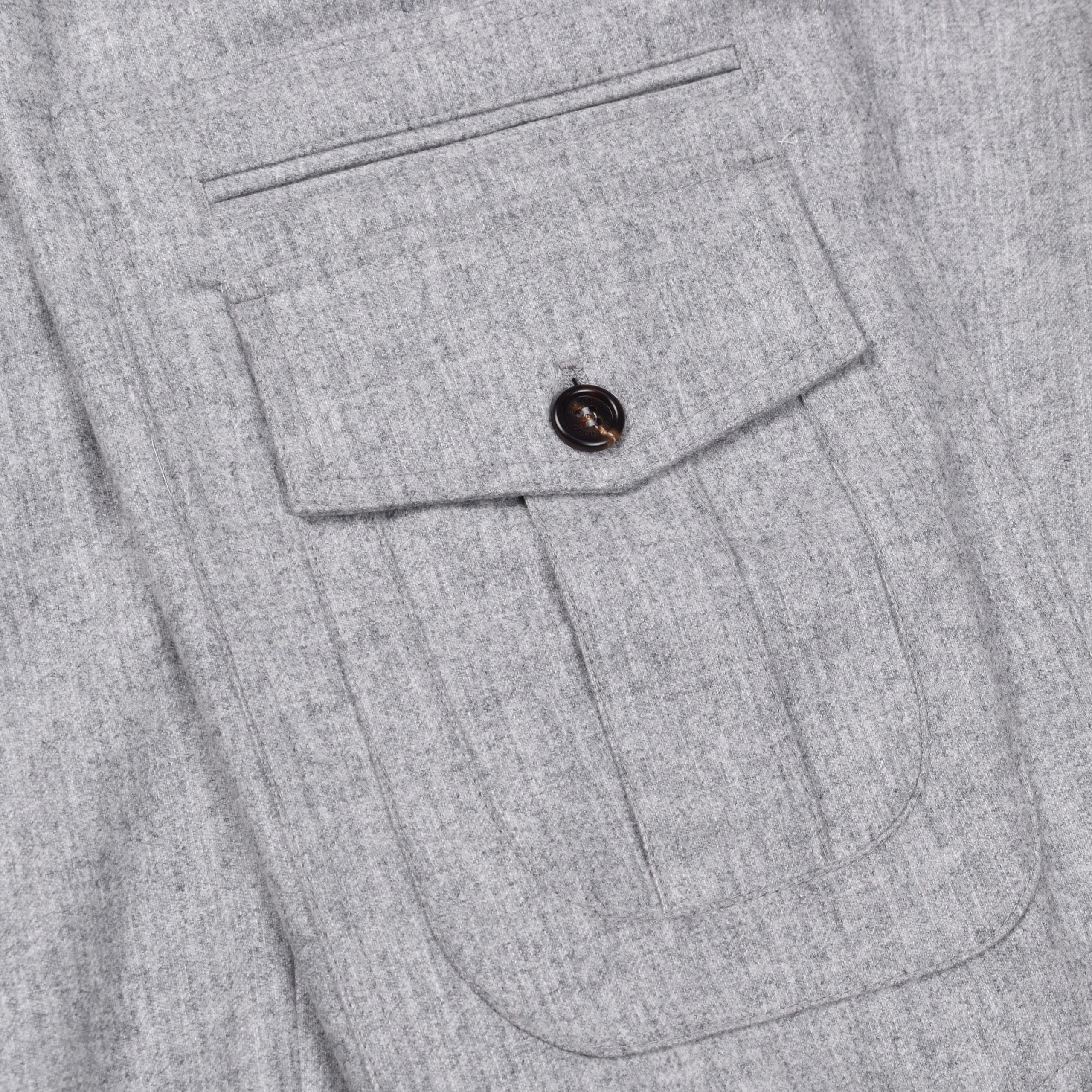 Brunello Cucinelli Pearl Wool Cargo Pants