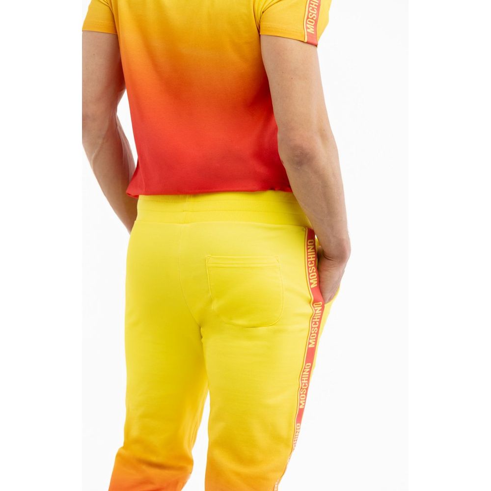 Moschino Multicolor Cotton Casual Pants