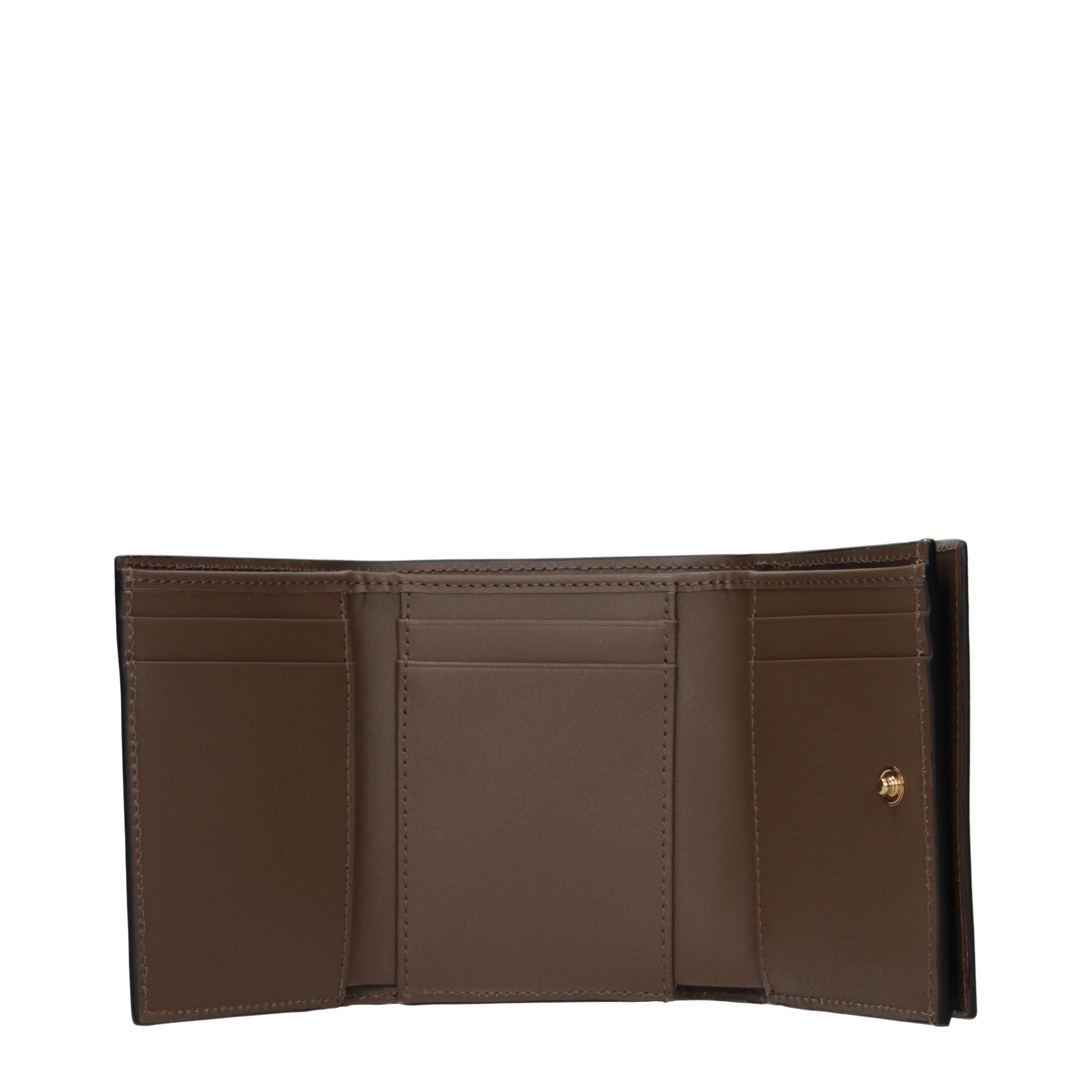 Versace Brown Leather Wallet