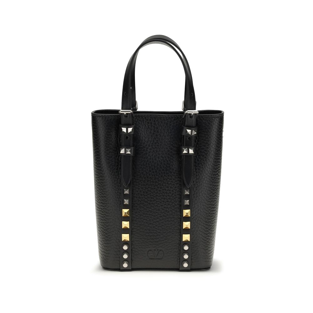 Valentino Garavani Rockstud Mini Bucket Bag - Luxurious Calf Leather
