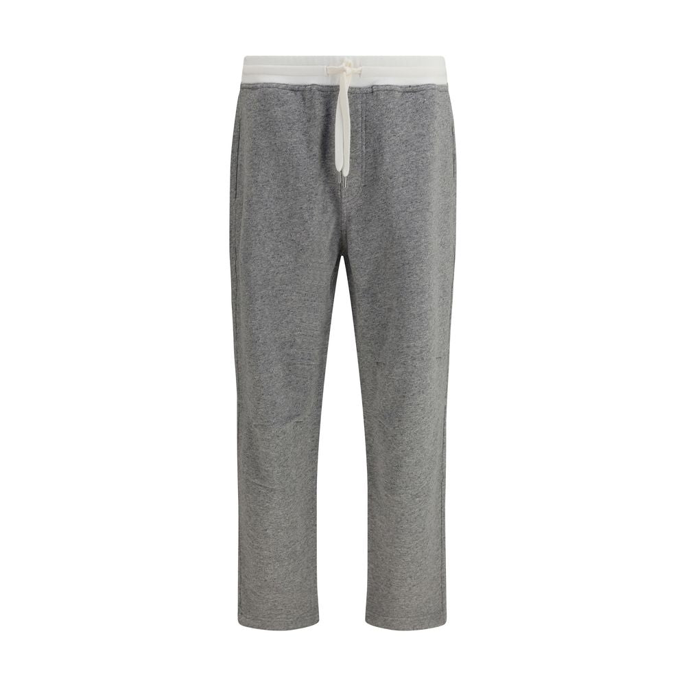 Brunello Cucinelli Gray Cotton Joggers (Workout Pants)