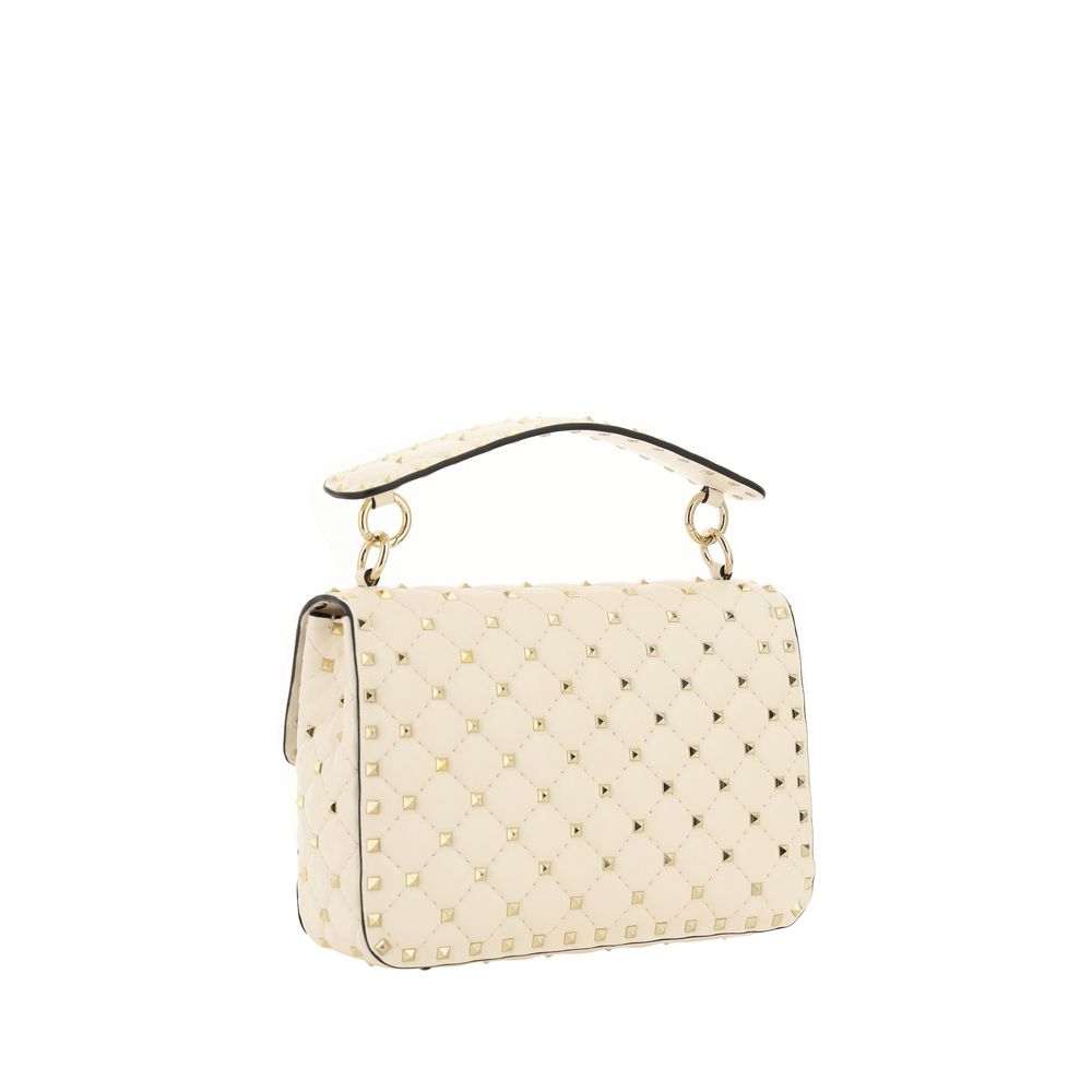 Valentino Garavani White Lamb Ovis Aries Aries Shoulder Bag