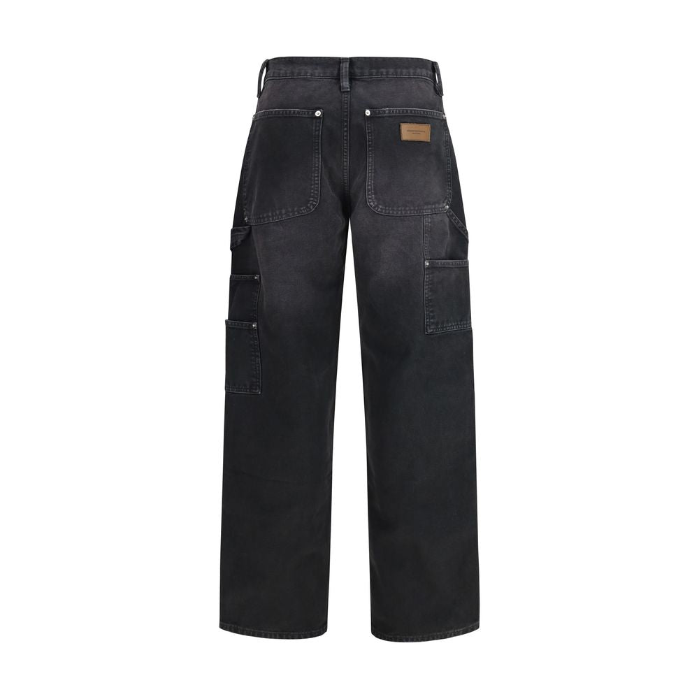 Alexander Wang Black Cotton Cargo Pants