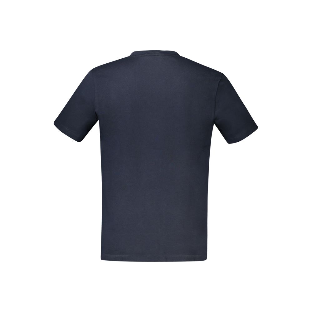 Hugo Boss Blue Cotton T-Shirt - Timeless Luxury for All