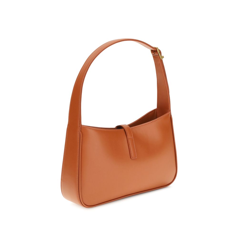 Saint Laurent Orange Calf Leather Bos Taurus Handbag